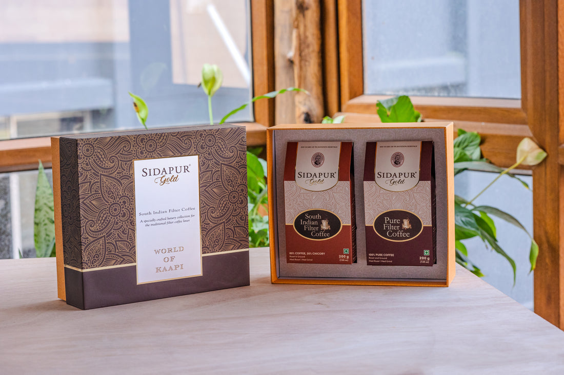 World of Kaapi - Sidapur Gold - Filter Coffee Gift Box