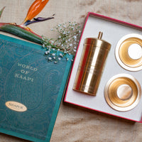 World of Kaapi – Etched Dabara & Filter Gift Box