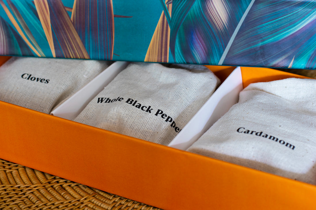 Tropical Gift Box - Gourmet Indian Spices - Small