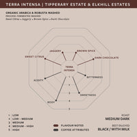 Terra Intensa  Organic Arabica & Robusta Fermented Washed | Tipperary & Elkhill Estates