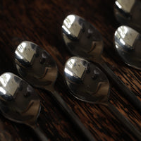 Rustic Stainless Steel Spoon - Set of 6