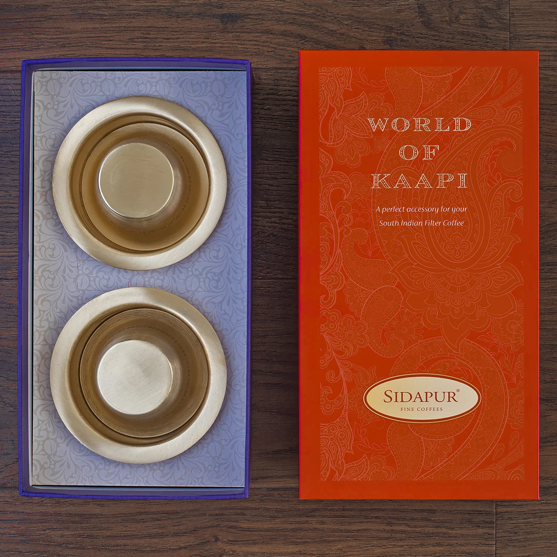 World of Kaapi – Etched Dabara Gift Box