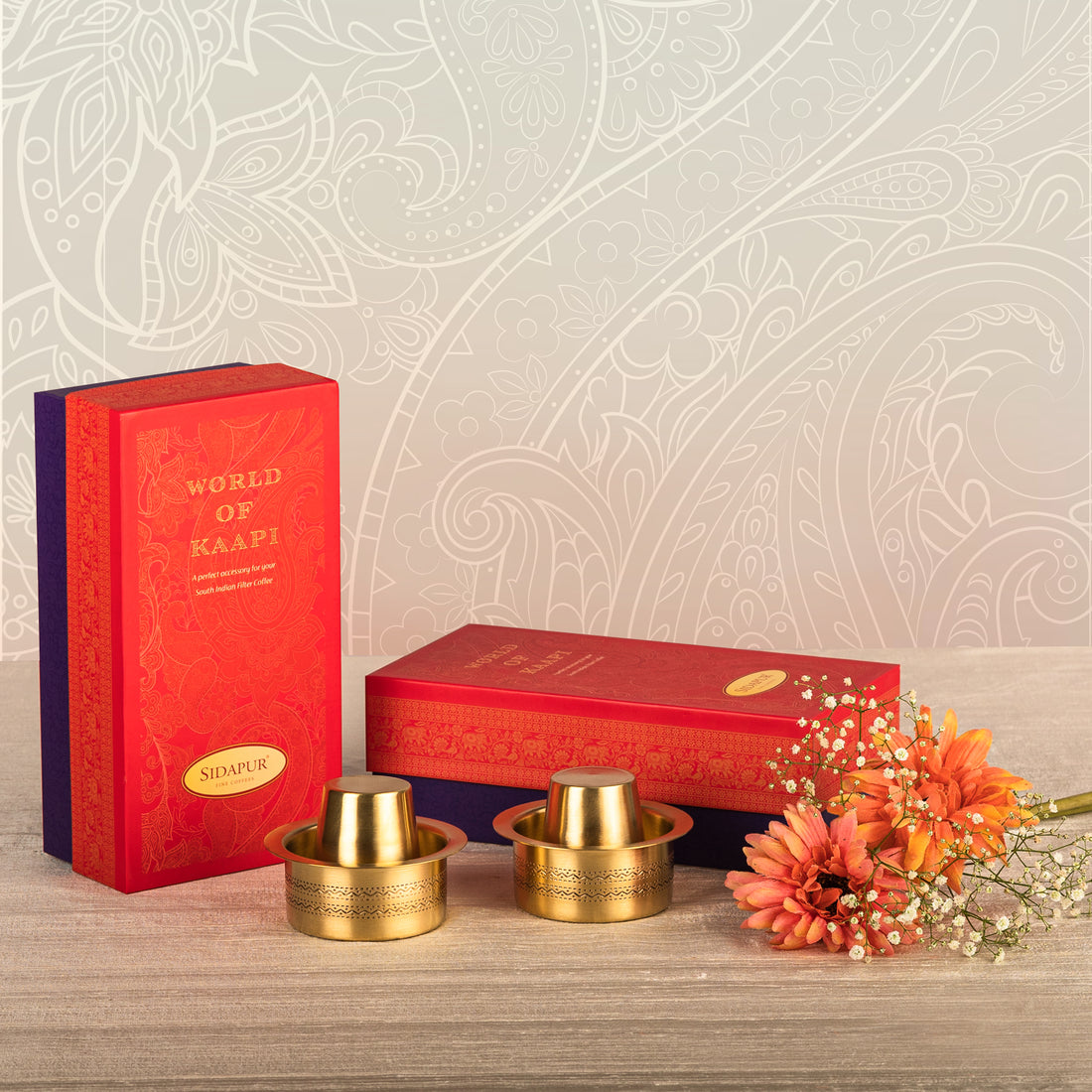 World of Kaapi – Etched Dabara Gift Box